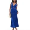 Never Fully Dressed Petite Mimi Maxi Dress In Cobalt For Women Cobalt Blue