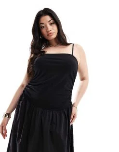 Never Fully Dressed Plus Lola Maxi Dress In Black For Women -Never Fully Dressed Sales 206411971 3