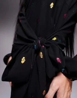 Never Fully Dressed Vienna Multi-colour Metallic Mini Dress In Black For Women Black/multi -Never Fully Dressed Sales 207417762 4