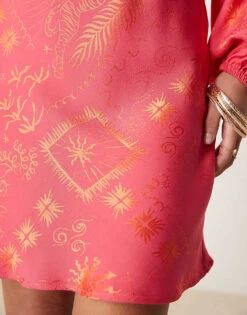 Never Fully Dressed Petite Tilly Mini Dress In Red And Pink For Women Red Pink -Never Fully Dressed Sales 207967928 3